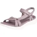 SKECHERS for woman. 15316 On-The-Go 600 - Brilliancy lilac sandals (39), Fabric, Flat, Velcro, Casual, Purple
