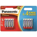 Panasonic Pro Power LR6/AA Alkaline-batterier - 8 stk.