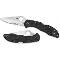 Spyderco Delica 4 foldekniv, FRN, taggete