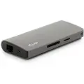 LMP 18641, USB 3.2 Gen 1 (3.1 Gen 1) Type-C, Grå, MicroSD (TransFlash), SD, HDMI, Mini DisplayPort, USB 3.2 Gen 1 (3.1 Gen 1) Type-A, USB 3.1 (3.1 Gen 1) Type-C, VGA, Aluminium, USB