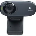 Logitech C310 HD Webcam Refresh - Black