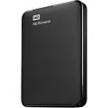 Western Digital Elements Portable U3 - Ekstern Harddisk - 4TB - Svart