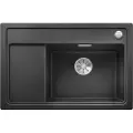 BLANCO Zenar XL 6 S Compact Silgranit antrasittvask med InFino automatisk plugg, høyre skål (523774)