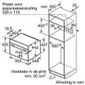 Siemens Cm678g4s1 45l Multifunksjonsovn