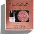 Makeup Revolution Flawless Foils Metallic eye shadow + Rose Gold base