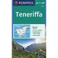 Kompass Karten GmbH KOMPASS Wanderkarte 233 Teneriffa 1:50.000