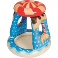 Bestway Candyville Babypool med Solskydd 0,91x0,91x0,89m, Bestway