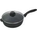 Swiss Diamond kasserolle m/låg 24 cm, induktion Sort