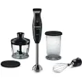 Bosch CleverMixx MSM2650B - Håndmikser - 600 W - svart/antrasitt