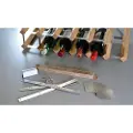 Traditional Wine Rack Co. The Swedish Wine Rack FactoryTilkoblingssett til vinreoler fra The Swedish Wine Rack FactorySølvVinstativFra Homeroom