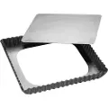Patisse SILVER-TOP Terteform, quiche med avtagbar bunn 21 x 21 cm