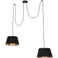 QAZQA Moderne pendellampe sort - Lofty