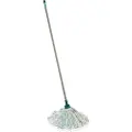 Leifheit 52072, Fliser, Våt, Viskose, Stål, Grå, Turkis, Hvit, 125 cm