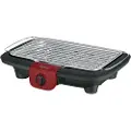 Tefal BG90F5, Sort, Rød, Plast, Termoplast, Matstasjon, Grid, 370 x 235 mm, 4 ben