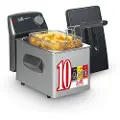 Fritel TURBO SF 4049 - Dypsteker - 2 liter - 1.8 kW - anthracite metallic/silver