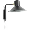 Kave Home Kave HomeVegglampe Aria ShortSvartVegglamperFra Homeroom