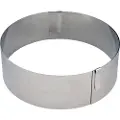 Patisse kakering justerbar 13-31 cm rustfritt stål sølv