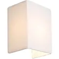 QAZQA Rustikk vegglampe hvit - Vete
