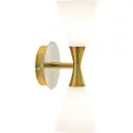 Herstal HerstalVegglampe Harlekin DuoMessingVegglamperFra Homeroom