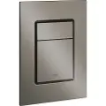GROHE Skate Cosmop. Betj.plade - Str. S, 2-skyls betjening, bø. hard graphite 37535AL0