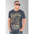 West Coast Choppers El Diablo Kortarmet T-skjorte