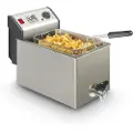 Fritel TURBO SF 4620 - Dypsteker - 8 liter - 3.3 kW - rustfritt stål
