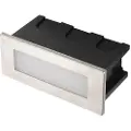 Emos LED-orientering innfelt armatur AMAL 123×53, 1,5W tep. baltas, IP65