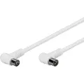 Goobay 67354, 2,5 m, IEC, IEC, Hvit