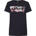 Levi's for woman. 17369-0632 The Perfect T-shirt black (XS), Casual, Cotton, Short sleeve
