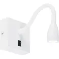 QAZQA Moderne fleksibel vegglampe hvit LED - Flex