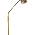 QAZQA Moderne gulvlampe bronse inkl. LED - Eva