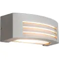 QAZQA Moderne vegglampe grå IP44 - Hurricane 1