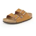 Birkenstock for woman. 1009527 Arizona SFB VL Mink brown leather sandals VL Mink brown (41), Buckle, Casual