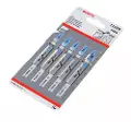 Bosch basic for Metal T 118 B - Sagblad - for blikk - 5 deler - lengde: 92 mm
