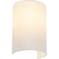 QAZQA Moderne vegglampe hvit - Simple Drum Jute