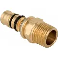 Geberit Mepla overgang med udvendigt gevind d=16 mm R=1/2