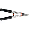 Bahco Superlette Glidende Beskjæringssakser Med To Hender Med Aluminiumshåndtak Og Mothold 30 Mm 500 Mm