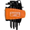 Bahco Set Of 8 Long Phosphated Plus Hex S T9-t40 Torx-nøkkelsett