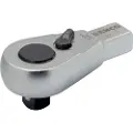 Bahco Interchangeable Pear Head With Rectangular Connector Skralle