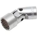 Bahco Articulated Socket With 1/4´´ Square With Bi-profile 8 Mm 12-punkts Pipe