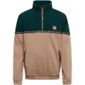Iriedaily Monte Noe Troyer Half-Zip Fleecegenser grønn