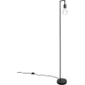QAZQA Moderne gulvlampe sort - Facil