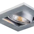 QAZQA Sett med 10 innfellbare spotlights i stål - Qure