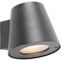 QAZQA Moderne utendørs vegglampe sort IP44 - Skittle