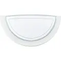 Eglo Planet 1 - Vegglampe - 1 sokkel - E27 - hvit, blank