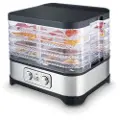 Fritel Family DH 2025 - Matdehydrator - 250 W - sølv/grå