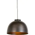 QAZQA Industriell pendellampe brun 40 cm - Hoodi