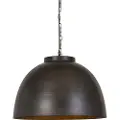QAZQA Industriell pendellampe antikk brun 60 cm - Hoodi