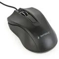 Gembird Wired optical mouse 3B-01 - Mus - Optisk - 3 knapper - Svart