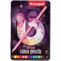 Bruynzeel SAKURA Bruynzeel Soft grip colour pencil tin light | 12 colours